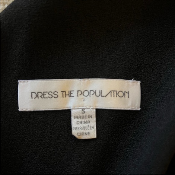 🆕NWT BHLDN Connelly Dress - Dress The Population | Wendy Ruffled Hem Dress - Picture 10 of 11